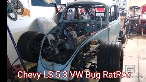 Chevy ls 5.3 motor VW V8 RatRod Bug Pt 5 update free Amico tig welder & Warfox 50 amp plasma review