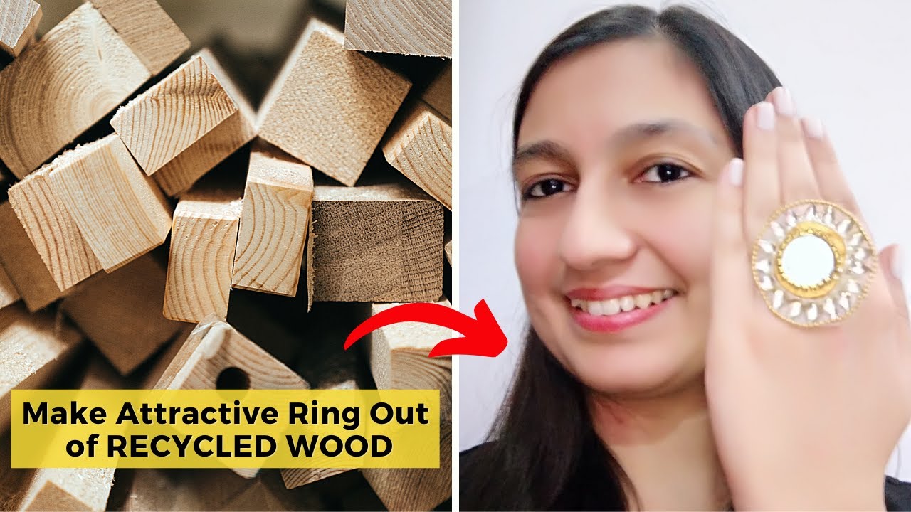 How to Make a Stunning Ring From Recycled Wood? (DIY Wooden Jewelry) YouTube
