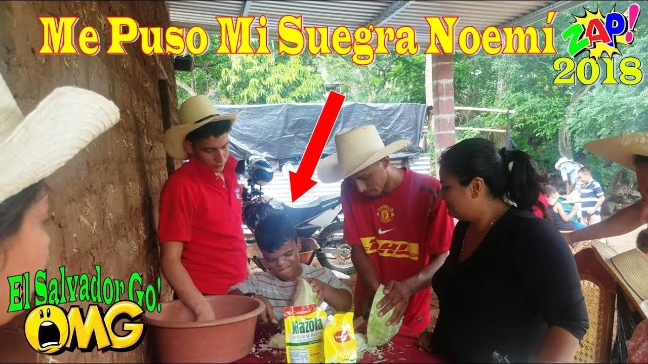 mexicano restaurant ME PUSO LA SUEGRA NOEMÍ A PICAR EL REPOLLO - UNA TARDE EN CASA DE SAMUEL Parte 3 | ElSalvador Go