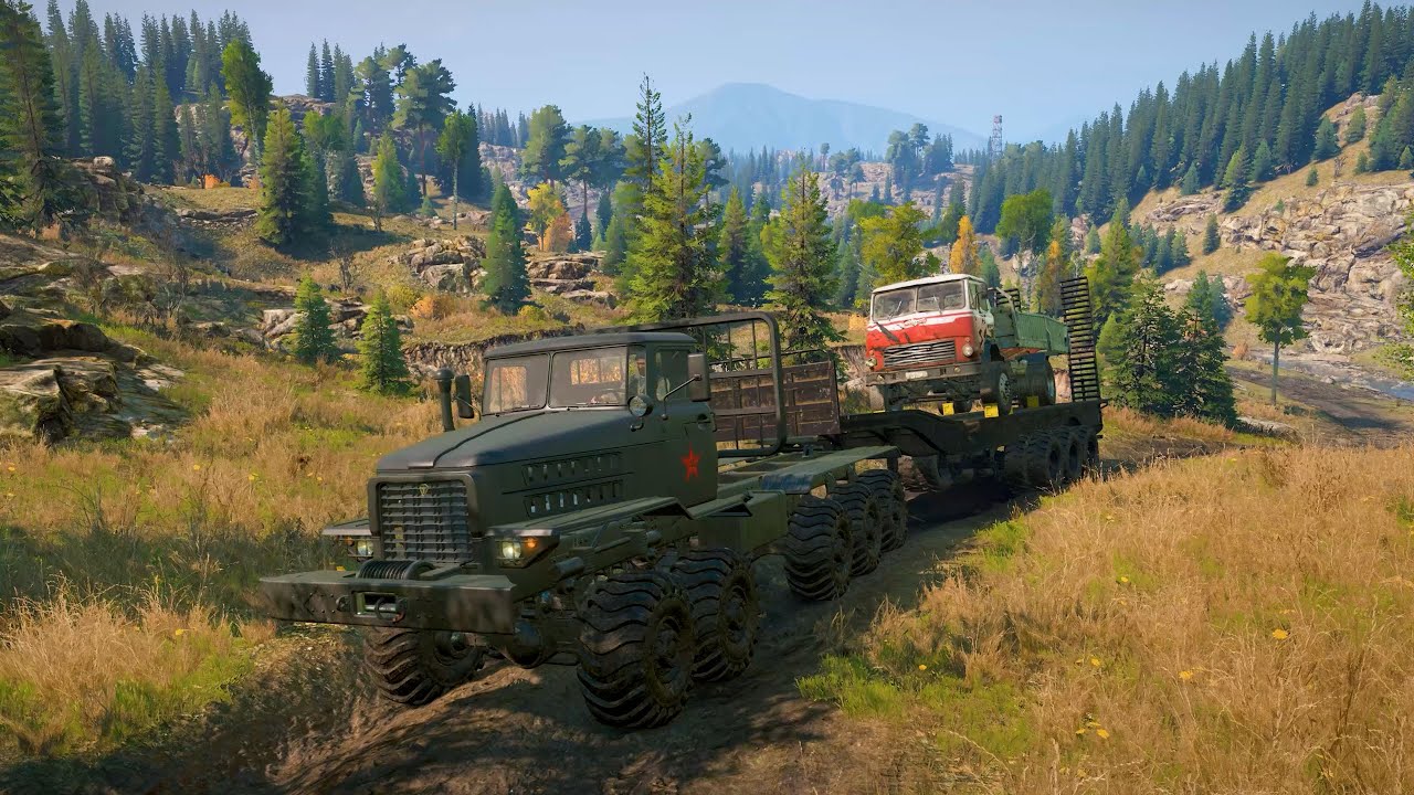 Nami-058S | Transporting the damaged truck | SnowRunner Season 13