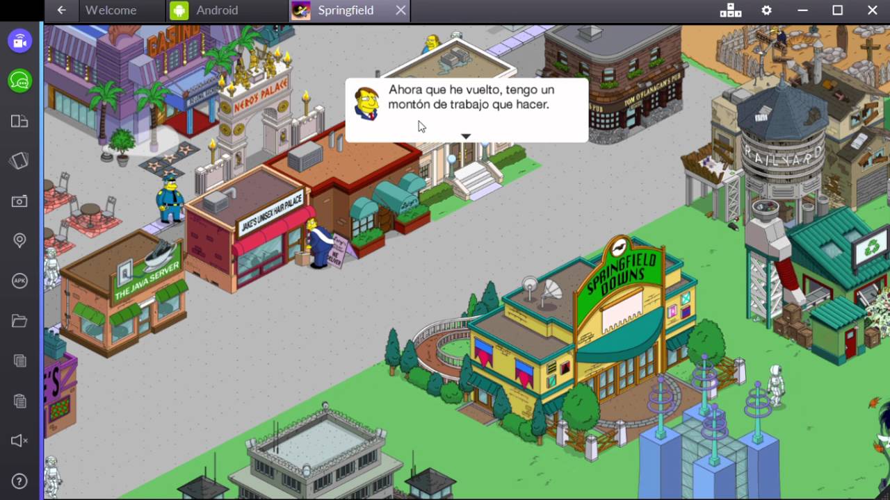 Los Simpson Springfield Android - Let's play en Español # 89 - YouTube
