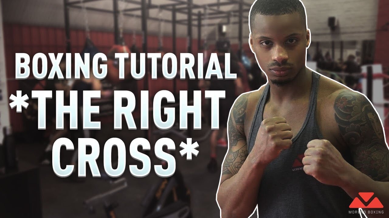 How To Throw a Right Cross Lead YouTube