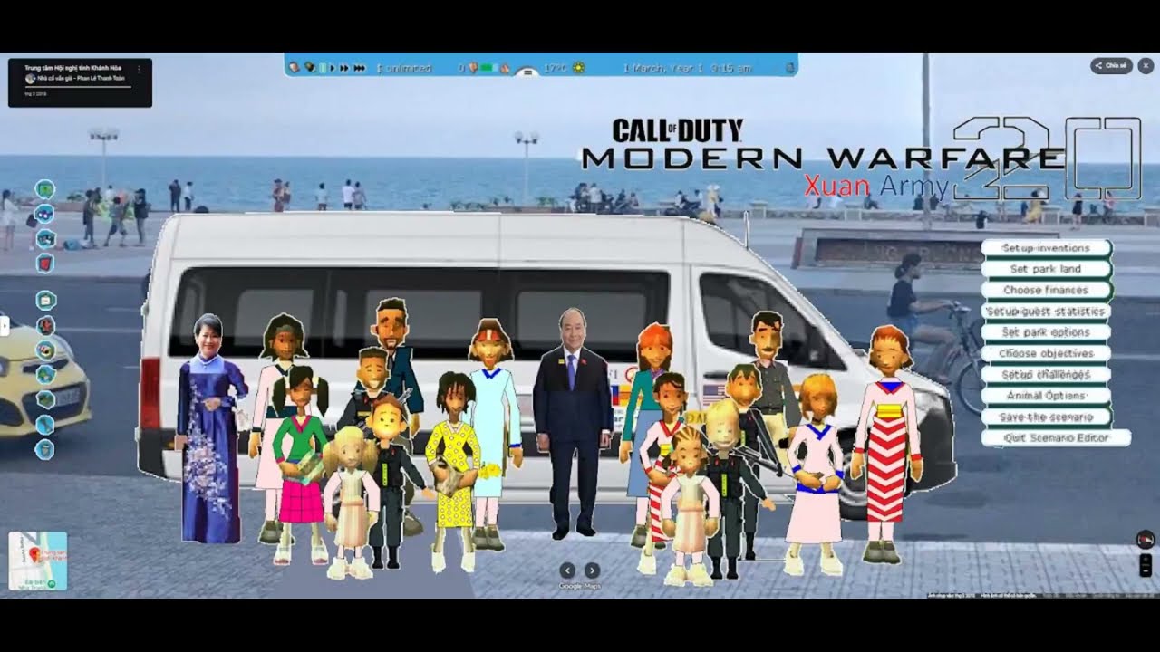 Roller Coaster Tycoon 3 VN 20  Quảng trường 2-4 .png ( Call of Duty Modern Warfare 2 Xuan Army )