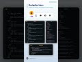 Navigation Menu Using HTML, CSS & JavaScript 🔥 | #shorts #shortvideos #tech #Coding