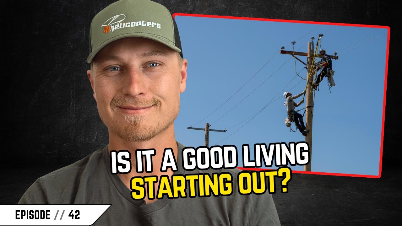 Starting Pay as an Apprentice Lineman... CTQ Ep // 42