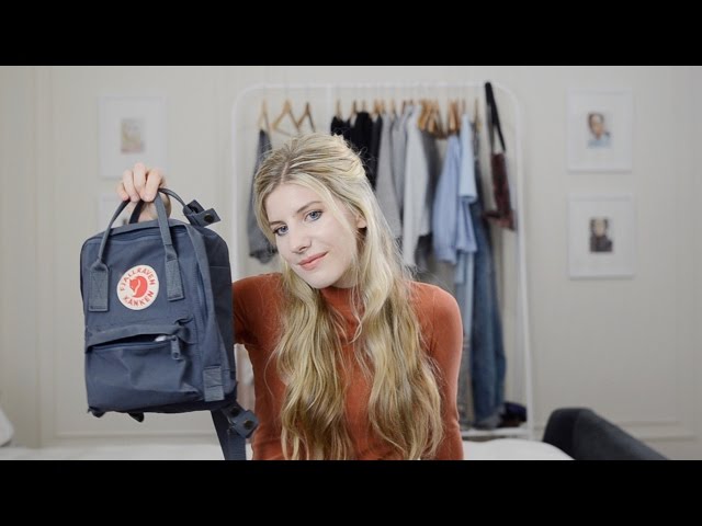 Fjallraven Kanken Mini Backpack Review [Gold Zipper] 