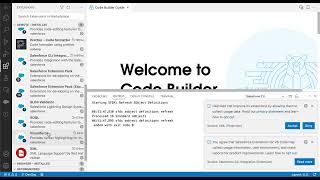 Working with Salesforce Code Builder