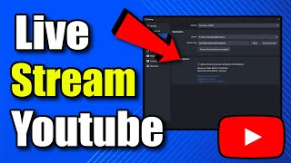 How To Live Stream To Your Youtube Channel Using Obs Best Method
