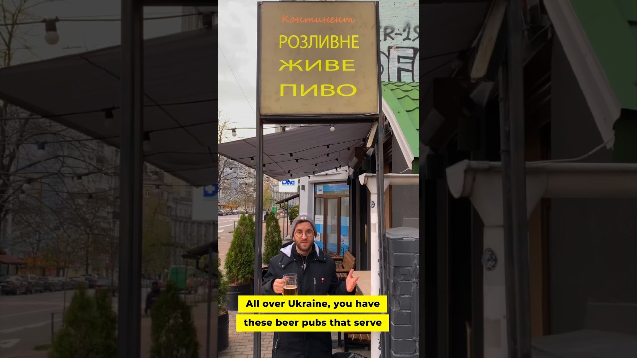 Cheap Beer in Kyiv Ukraine 🇺🇦 
