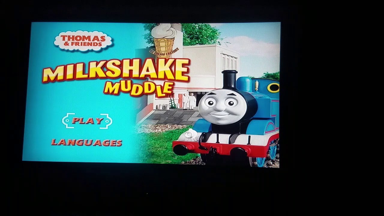 Thomas & Friends Milkshake Muddle DVD Menu YouTube