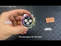 Custom VSF 4130 "Grey Ghost" Rainbow Bezel Chrono - Weighted Case & Gem Test!
