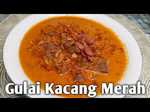 Gulai Kacang Merah Daging Sapi