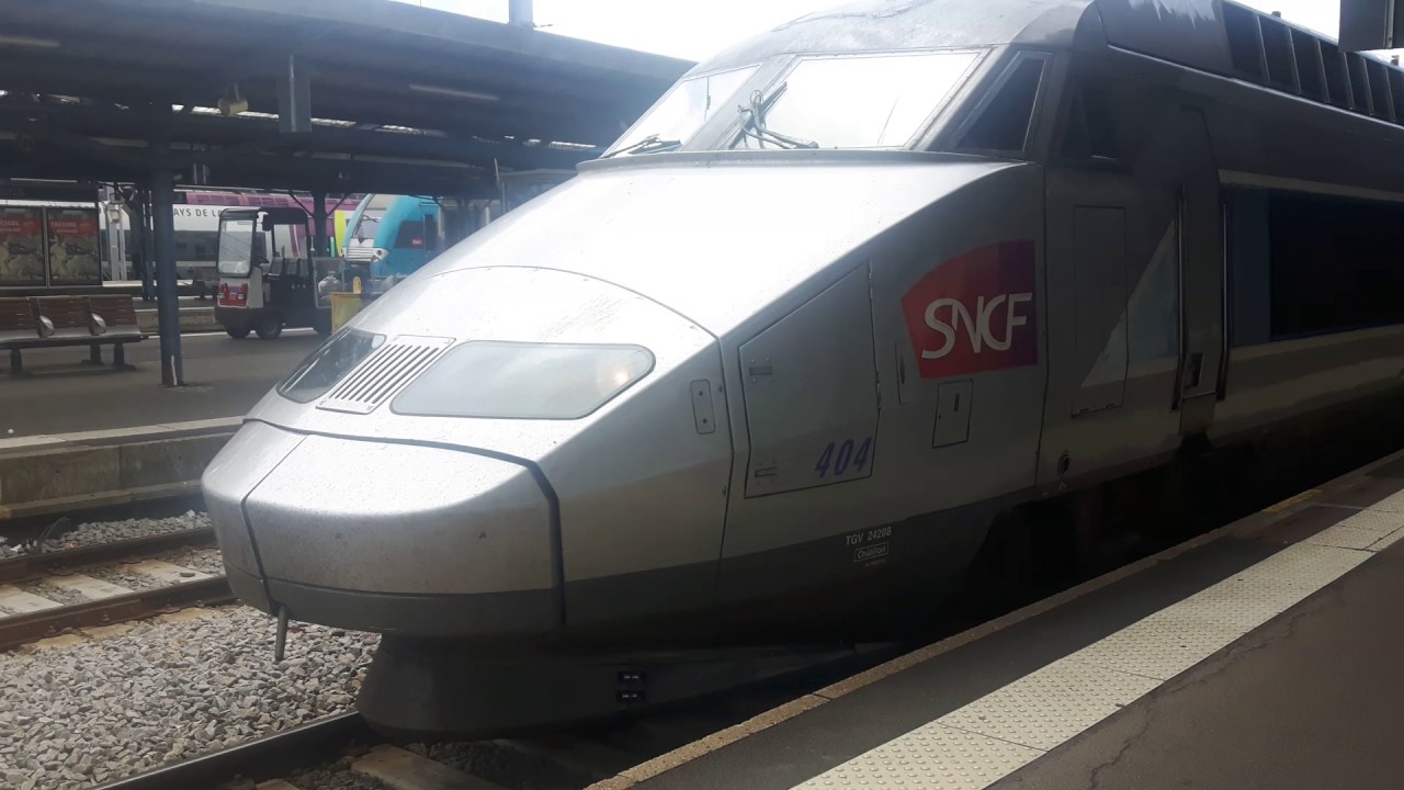 TGV Atlantique Provence St Nazaire Gare Nantes Direction Paris
