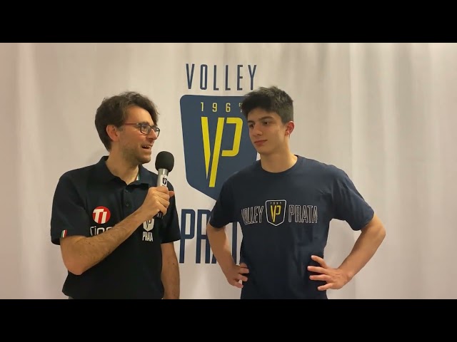 Mattia Boninfante prima di Gara 1 di Play Off