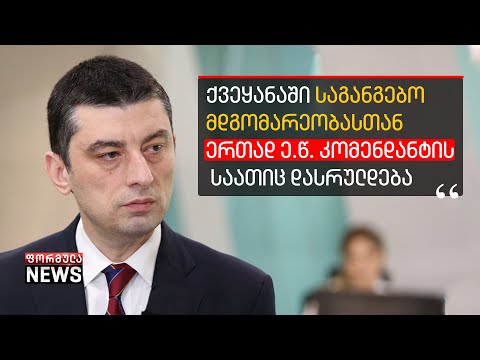 გახარია არ განმარტავს, როდის აღდგება საზოგადოებრივი ტრანსპორტი