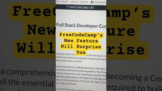 This FreeCodeCamp Feature Will Surprise You!