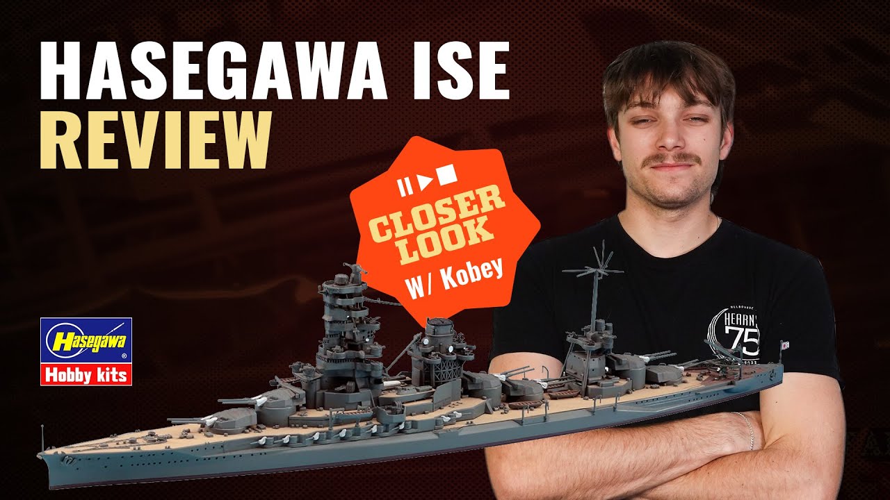 HASEGAWA 1/700 IJN Battleship ISE | Распаковка и обзор | 