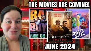THE MOVIES ARE COMING - New Release Movies June 2024