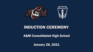 A&MCHS NHS Induction Ceremony