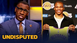 Westbrook shows new jumpshot \& technique ahead of Lakers debut — Skip \& Shannon | NBA | UNDISPUTED