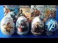 HUEVOS SORPRESA AVENGERS,THOR,CAPITAN AMERICA Y IRON MAN 3