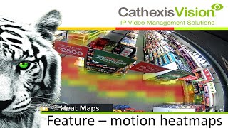 Feature  heat maps motion heat map of a scene