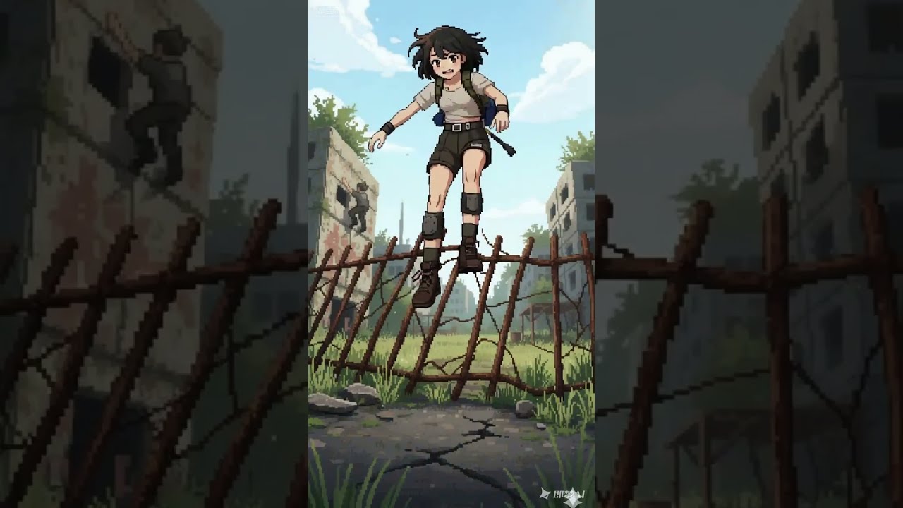 #4 sakura & kiko survive pixel Apocalypse Strategy 