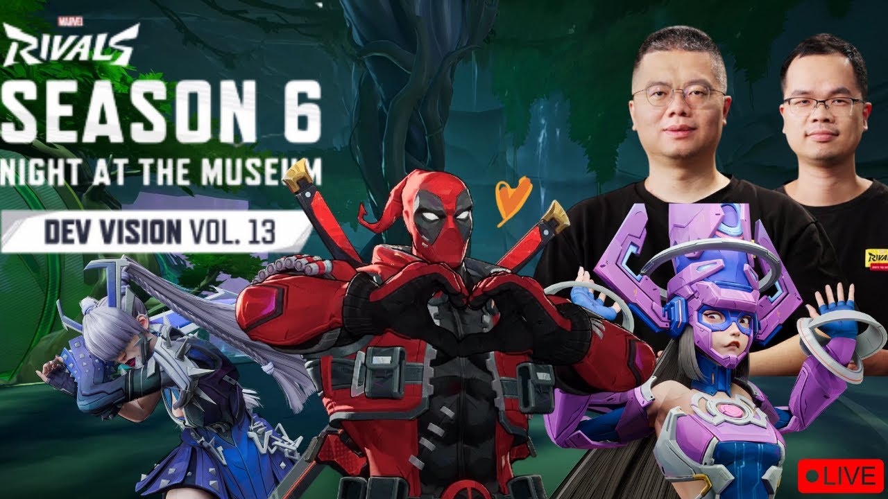 NEW HEROES & MAP! Marvel Rivals Season 6: Night at the Museum (Dev ...
