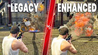 GTA 5 Legacy VS Enhanced - Ultimate Comparison! Attention to Detail & Graphics! PC ULTRA 4K