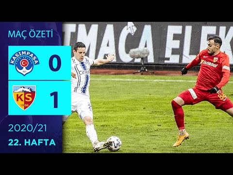 ÖZET: Kasımpaşa 0-1 HK Kayserispor | 22. Hafta - 2020/21