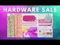 Massive Hardware Sale! Mylar-Scissors-Cork