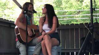 Video thumbnail of "Nicholas Jamerson w/Emily Irene - Comes A Time (Neil Young cover) The Grey Eagle patio"