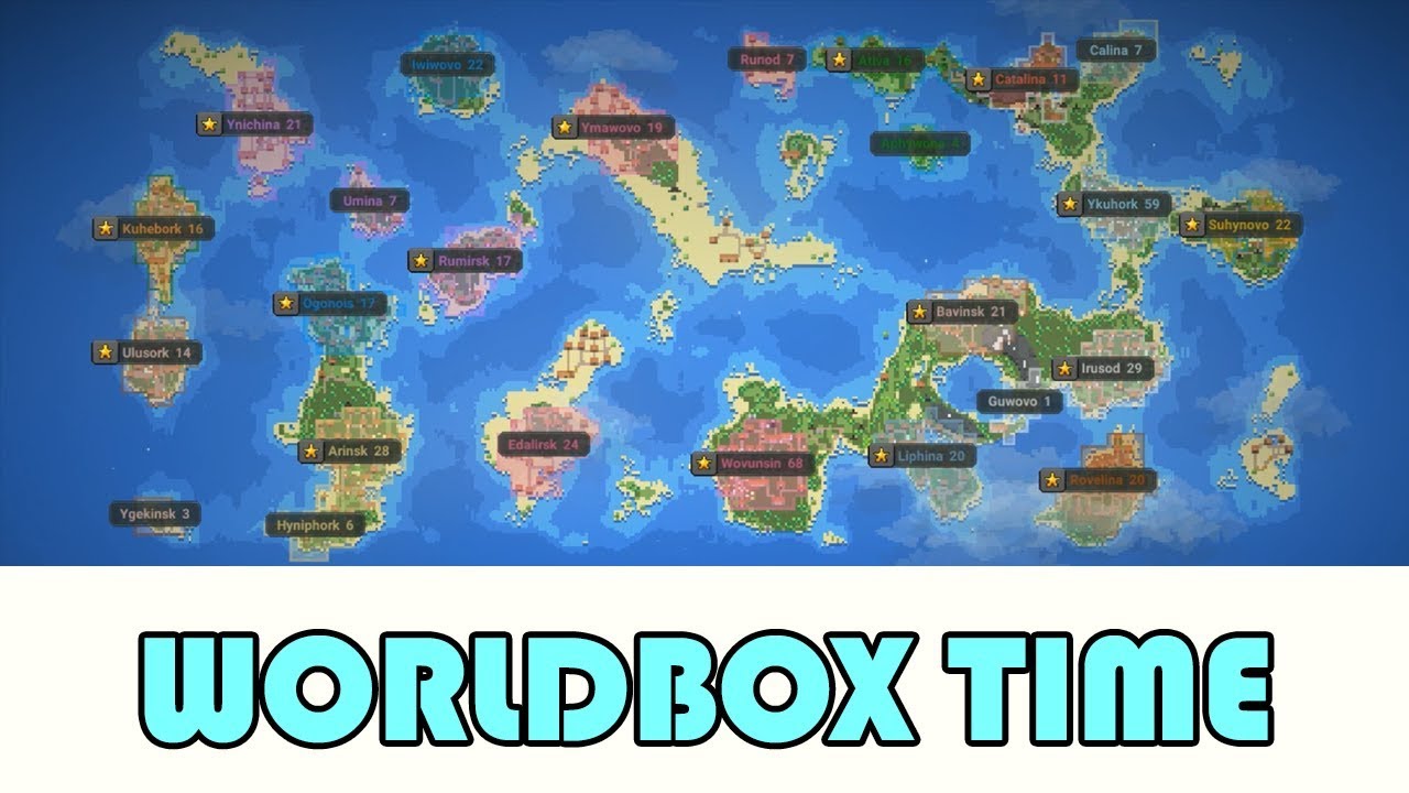 Worldbox мод карта