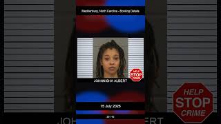 Mecklenburg, North Carolina Booking Records - 15 July 2026