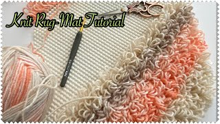 Beginners Knit Crochet Rug-Mat-Carpet Making /Yeni Başlayanlar İçin Örgü Tığ İşi Paspas Yapımı