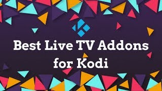 How to install live tv on Kodi
