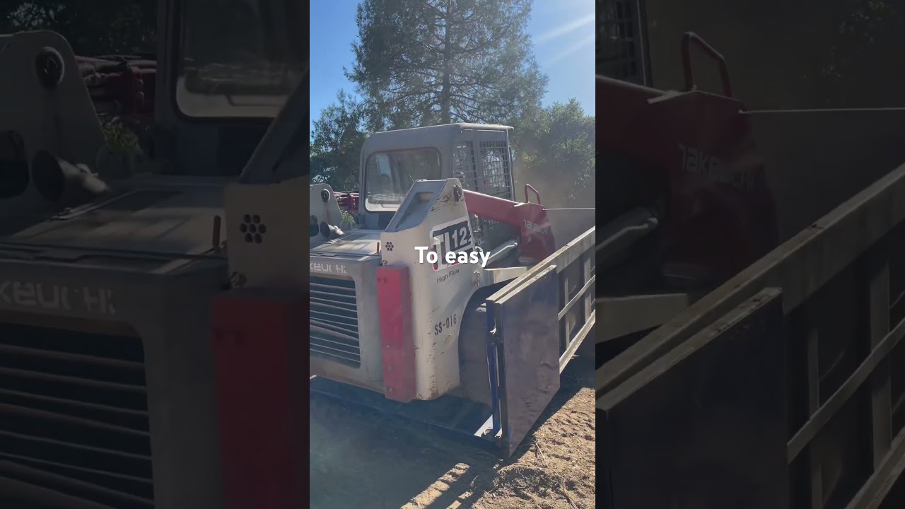 Roll off trailer for the win!! 