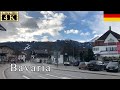 🇩🇪Bavaria Winter Walk - Ski Resort | Garmisch-Partenkirchen -【4K 60fps】