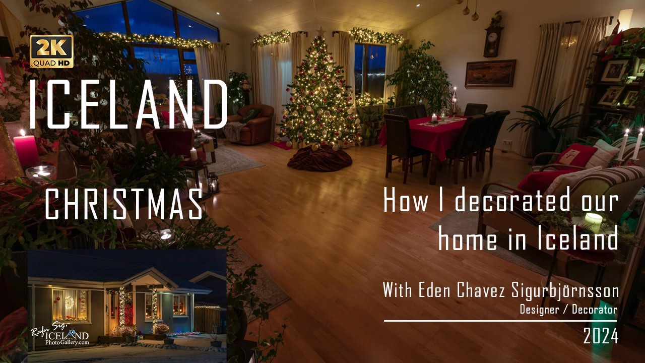Eden’s Christmas home decoration in Iceland 2024 │ Part 198