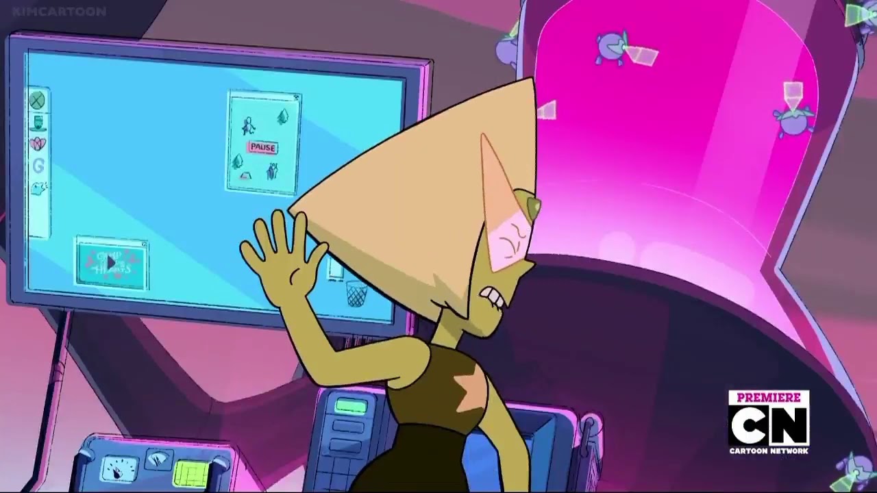Steven Universe The Movie - Funny Amethyst and Peridot clip