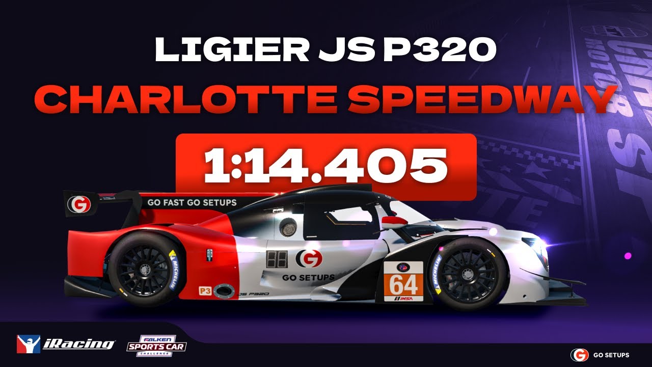 iRacing | Ligier JS P320 - Charlotte Speedway - FTSCC - 2025 S4 Week 1 | Hotlap