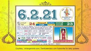 Today Rasi palan 6 February 2021 - Tamil Calendar
