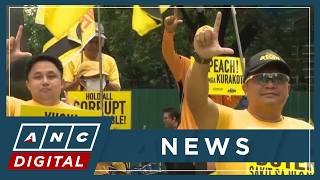 ATOM protests Cayetano's 'misuse' of anti-dictatorship 'Laban' sign