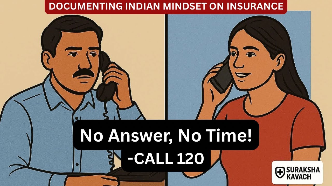 Call #120 | No Answer Again | Indian Mindset on Insurance - YouTube