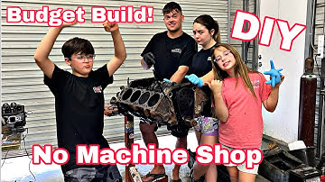 250k Mile Engine Rebuild At Home! With No Machine Work For Cheap!