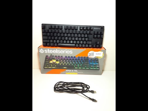 SteelSeries ゲーミングキーボード テンキーレス Apex 9 TKL JP 有線