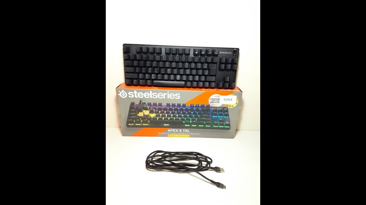 SteelSeries ゲーミングキーボード テンキーレス Apex 9 TKL JP 有線