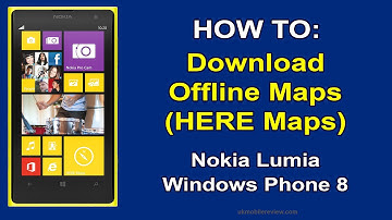 How to download offline maps  HERE Maps Windows Phone 8
