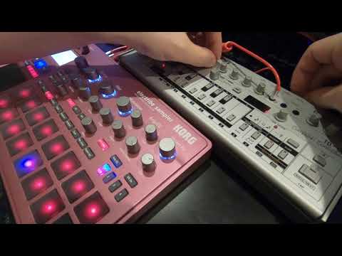 Korg Electribe Sampler 2 + Roland TB-03 Dub techno jam