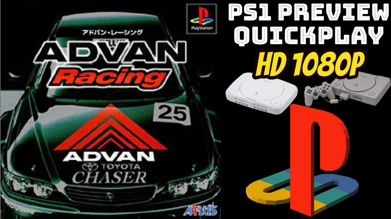 [PREVIEW] PS1 - ADVAN Racing (HD, 60FPS) - YouTube